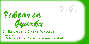 viktoria gyurka business card